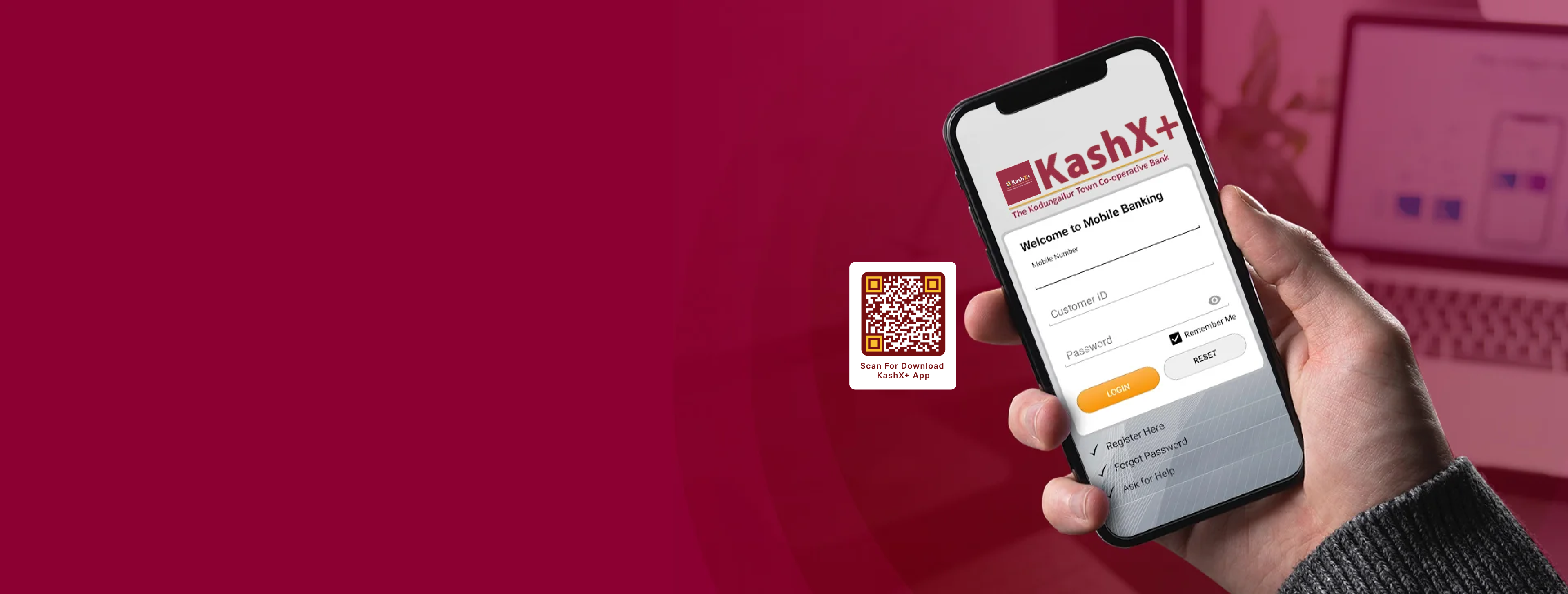 KashX+ Mobile Banking